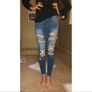 AE Dream Jean distressed